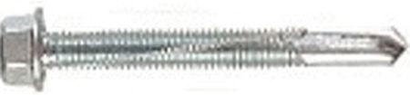 SCREW NO 5 PNT (S500) HEX BARE SS 304 12-24 X 38
